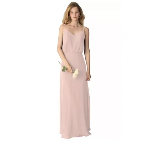 Bill Levkoff | Dresses | Bill Levkoff 266 Petal Pink Bridesmaid Dress |  Poshmark